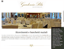 Tablet Screenshot of gardeniablu.it